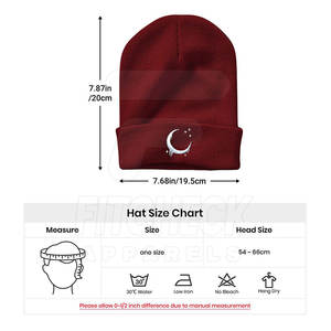 Cómodos gorros de lana ligeros de Jacquard Unisex ajustables de alta calidad para adultos-Diseños de colores personalizables Precio de servicio OEM - Product Image 4