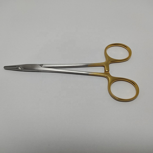 Porte-aiguille Halsey TC 13cm mâchoires dentelées et lisses avec inserts en carbure de tungstène taux de gros personnalisation OEM 2025 - Product Image 6