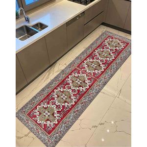 Alfombra Kilim con Diseño Geométrico Turco Impresa en 3D, Decoración de Oficina, Alfombra Suave con Pelo Largo - Product Image 4