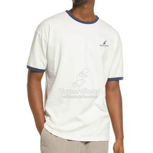 Camisetas de algodón de alta calidad para uso en exteriores cómodas camisetas de algodón para hombres en stock nuevo - Product Image 1