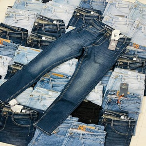 กางเกงยีนส์ซักได้สำหรับผู้ชายผู้หญิงกางเกงยีนส์ทรงตรงแบบเรียงซ้อนกันออกแบบได้ตามต้องการ - Product Image 5