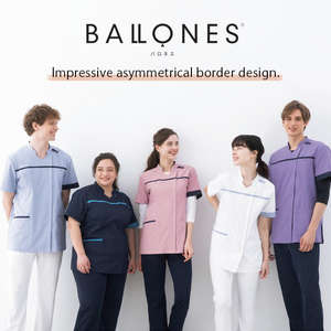 Uniforme d'hôpital en gros en vrac pour gommage médical KZN706 unisexe Veste d'infirmière pour une utilisation dans les hôpitaux - Product Image 2