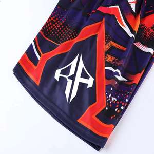 Vente chaude ATLANTIC Ensembles de basket-ball par sublimation pour hommes 100% Polyester Été Respirant Séchage rapide Logo personnalisé Service OEM - Product Image 4