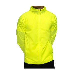 Chaqueta Cortavientos Bomber con Capucha Delgada de Invierno de Alta Calidad para Hombre, Transpirable, con Logotipo Personalizado en la Parte Delantera, Diseños 100% Nailon, Estilo Hip Hop - Product Image 1