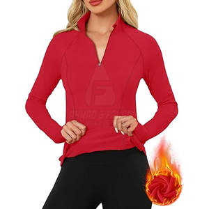 Veste de golf d'hiver pour femmes avec col montant et design tricoté - Résistante à l'eau pour les voyages et les sports en plein air - Product Image 2