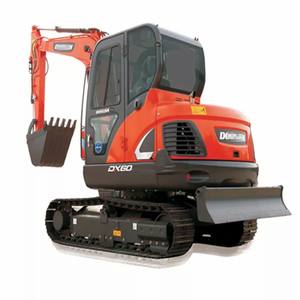 6 tonnes utilisé mini pelle sur roue DOOSAN DX60-9 modèle DX60W DX80 DX150LC DH55 Corée original bon marché à vendre - Product Image 1