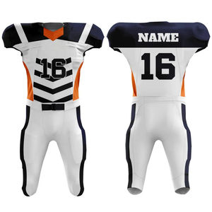 Venta al por mayor de uniformes de fútbol americano personalizados de alta calidad OEM Personalizados Baratos uniformes de fútbol americano - Product Image 4
