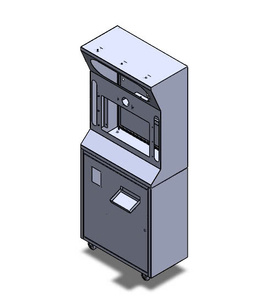 Gabinete de Control Electrónico Personalizado para Integración de Servidor o Quiosco, Precableado con Ventilación, Marca y Modelo Personalizados - Product Image 1