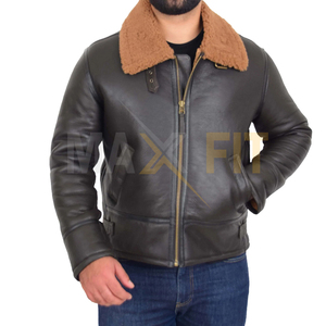 2024 MAXFIT ENTERPRISES Logo personnalisé imprimé veste en cuir Pakistan fait vente chaude col montant hiver toile tissu - Product Image 4