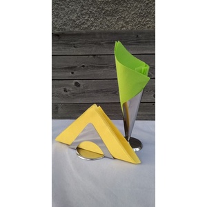 Porte-serviettes en acier inoxydable élégant et durable dessus en métal pour Table à manger cuisine ou café organisateur de mouchoirs de table - Product Image 1
