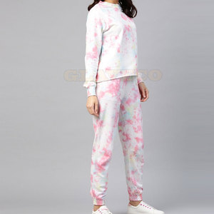 Comfortable High Grade Women <b>Tie</b> <b>Dye</b> Sweat Suit For Sale Hot Product Solid Color Women Sweat Suits - Product Image 4