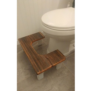 Tabouret de toilette en bois écologique pour un accroupissement confortable et un soulagement du côlon - Product Image 6