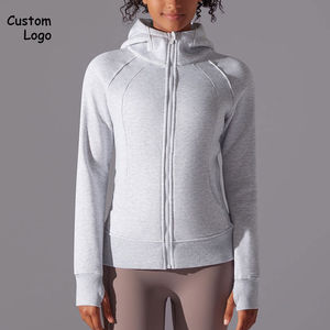 Sudadera con Capucha de Manga Larga para Mujer EMAS SPORTS, Cierre Completo, Ajustada, de Forro Polar, para Invierno, con Bolsillo, Cortavientos y Transpirable - Product Image 3