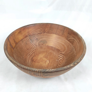 CRAFTS GALORE Handcrafted Acacia Wood Luxury Wedding Serving <b>Bowl</b>-Eco-Friendly Vintage <b>Party</b> Table Top Salad <b>Bowl</b> Polished - Product Image 1