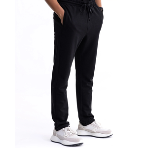 Pantalon de jogger d'été Pantalon léger en coton organique éponge française coupe intelligente avec ceinture élastique pantalon d'été pour hommes - Product Image 5
