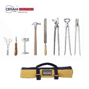 Kit de Herradores, Kit de Herramientas para Recortar Cascos de Caballos y Perros de la Mejor Calidad, Bolsa de Herramientas, Certificado CE ISO, Cerahi' CVIAS CV-032 - Product Image 1