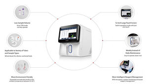Analizador de Hematología Veterinario Automatizado de Alta Gama Mindray <span class=keywords><strong>Original</strong></span>, Analizador de Sangre Veterinario de 6 Partes Diferenciales BC-60R - Product Image 6
