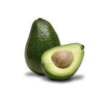 AGUACATE VERDE OVALADO Y FORMA REDONDA AGUACATE FRUTA FRESCA TROPICAL BUEN SABOR