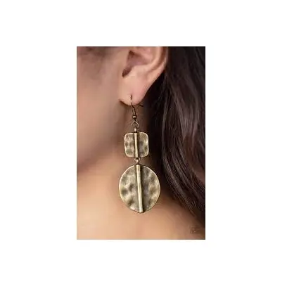 Fashion design brass earring gold filled ear rings and customized size cheap price with handmade use polished