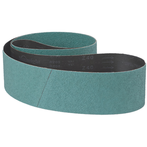 Banda Abrasiva de Larga Duración Sun Might R205 con Grano de Circonio, 2500x100mm, para Pulir, Desbarbar y Rectificar Metal y Madera - Product Image 1