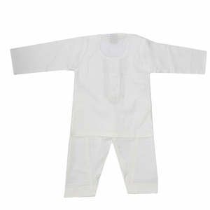 Trajes Kurta Shalwar para Recién Nacidos - Color Blanco Hueso - Product Image 4