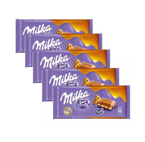 Barras de chocolate blanco Milka al por mayor de 100g con receta cremosa de chocolate blanco alpino para minoristas de dulces premium - Product Image 1