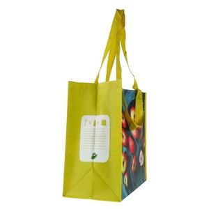 Custom <b>Large</b> Reusable Rpet Shopping Bag Eco Laminated Grocery Tote For VegetablesBuy Rpet Shopping Bag custom <b>Printing</b> - Product Image 2