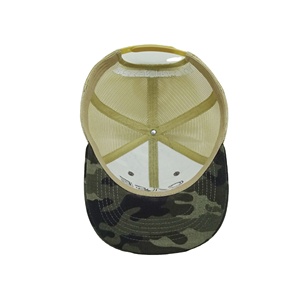 Alta calidad 2D bordado Logo camionero sombreros Camo malla trasera 6 paneles moda gorras personalizables invierno al aire libre Vietnam gorra fábrica - Product Image 6
