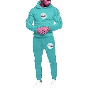 Conjunto de 2 Piezas, Sudadera con Capucha de Manga Larga y Pantalones Deportivos de Forro Polar para Mujer, Chándal Cálido de Invierno para Hombre - Product Image 5