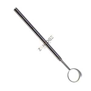 Top Selling Professional Stainless Steel Dental <b>Mouth</b> Examination Mirror with No-slip Handle Metal <b>Mouth</b> Mirror By Zonedge - Product Image 4