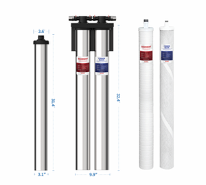 Filtro de Agua para Toda la Casa para Protección de Calderas y Calentadores de Agua, Filtración de Línea Principal de Agua, Eliminador de Carbón Activado - Product Image 5