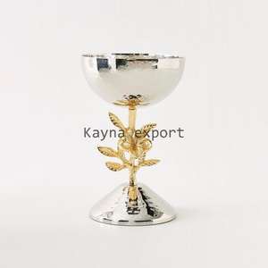 Nouvellement conception artisanat métal fleur laiton plaqué fantaisie brûleur d'encens maison parfum utiliser porte-encens décoration - Product Image 5