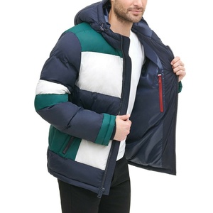 Chaqueta de Plumón Personalizada Unisex de Invierno con Cremallera, Manga Larga, Servicio OEM, Impermeable, Transpirable, Informal - Product Image 2