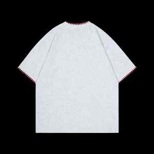 T-shirt streetwear surdimensionné et lourd, style graphique vintage, épaules tombantes, 100% coton, prêt pour l'impression numérique directe, t-shirt personnalisé - Product Image 2