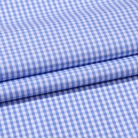 Tela de Algodón 100%, Tejido de Piel de Durazno, Teñido con Hilo, Estilo Espiga, Peso Medio, para Camisas y Ropa