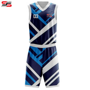 Venta al por mayor nuevo diseño de sublimación Último precio de calidad superior reversible totalmente personalizado logotipo uniformes de baloncesto - Product Image 6