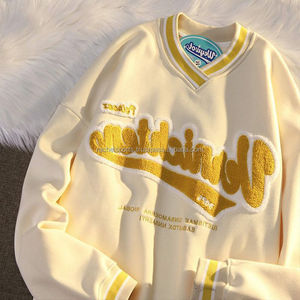 Jersey personalizado Drop Shoulder Fleece Y2k recortado de talla grande Puff impresión de alta calidad uniforme de baloncesto de invierno ropa de mujer - Product Image 1