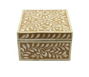 Joyero de madera de estilo moderno de la mejor calidad con incrustaciones de nácar y almacenamiento de incrustaciones de hueso para gran oferta, vajilla, Embalaje de artículos - Product Image 5