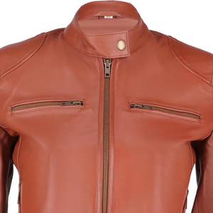 2025 High Quality Genuine Leather <b>Women</b> <b>Jacket</b> Casual Style Custom-Made Ladies Winter Fashion genuine Leather <b>Jacket</b> - Product Image 6