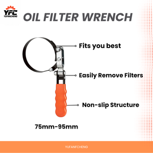Clé à filtre à huile pivotante professionnelle de vente chaude conception à dégagement rapide avec fonction non déformable - Product Image 2