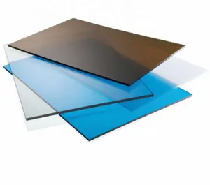 4 pi x 8 ft feuille de plastique feuilles de soleil pc feuille gaufrée panneau de plastique transparent