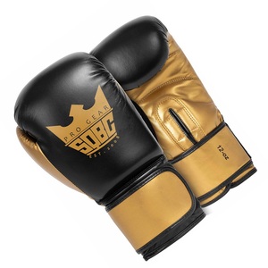 10 oz Fabricantes Custom Duty Leather Pu Guantes de boxeo Punzonado Guantes deportivos para entrenamiento Equipo DE BOXEO - Product Image 2