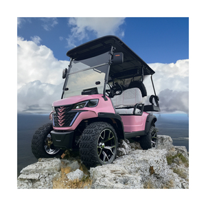 Buggies de golf électriques 2 + 2 places, 36V, batterie au lithium, voiturette de golf de luxe à 4 roues, vente en gros - Product Image 4