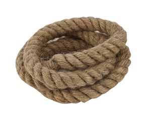 Rotolo da 10 m di cavo decorativo intrecciato tipo corda 3x0,75 mm. (F-Bright 0901244) - Product Image 1