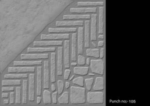 Carreaux de sol en porcelaine solide pour extérieur, zone de stationnement, 400x400 mm, finition mate, modernes, antidérapants, en brique réfractaire, pour usage extérieur - Product Image 5