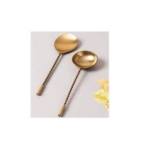 ชุดช้อนทองเหลือง,ช้อนทองเหลืองสำหรับเครื่องครัวใช้ช้อนทองเหลือง - Product Image 1