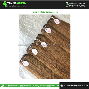 Alta demanda 100% Cutícula virgen cruda sin procesar alineada Color brasileño No #8 Extensión de cabello humano liso al por mayor - Product Image 4