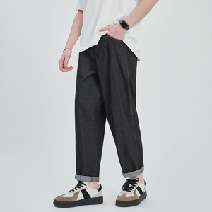 ผ้าเดนิมสำหรับผู้ชายผ้าเดนิมสำหรับโรงงานผ้าเดนิมพิมพ์ลายฤดูใบไม้ร่วงซักได้โดยตรงจากโรงงาน - Product Image 3