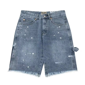 Shorts pour hommes Jeans courts amples Streetwear Baggy Denim délavé pour hommes Shorts en denim de qualité supérieure à prix de gros - Product Image 1