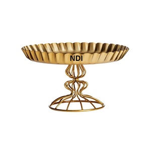 Support à gâteau moderne personnalisé pour les fêtes de Noël et de mariage, en aluminium, style moderne, utilisation pour servir le gâteau - Product Image 1